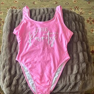 Women's Pink 'The Party' One Piece Swimsuit